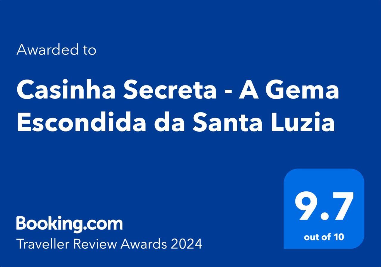 Apartmán Casinha Secreta - A Gema Escondida Da Santa Luzia Santa Luzia  Exteriér fotografie