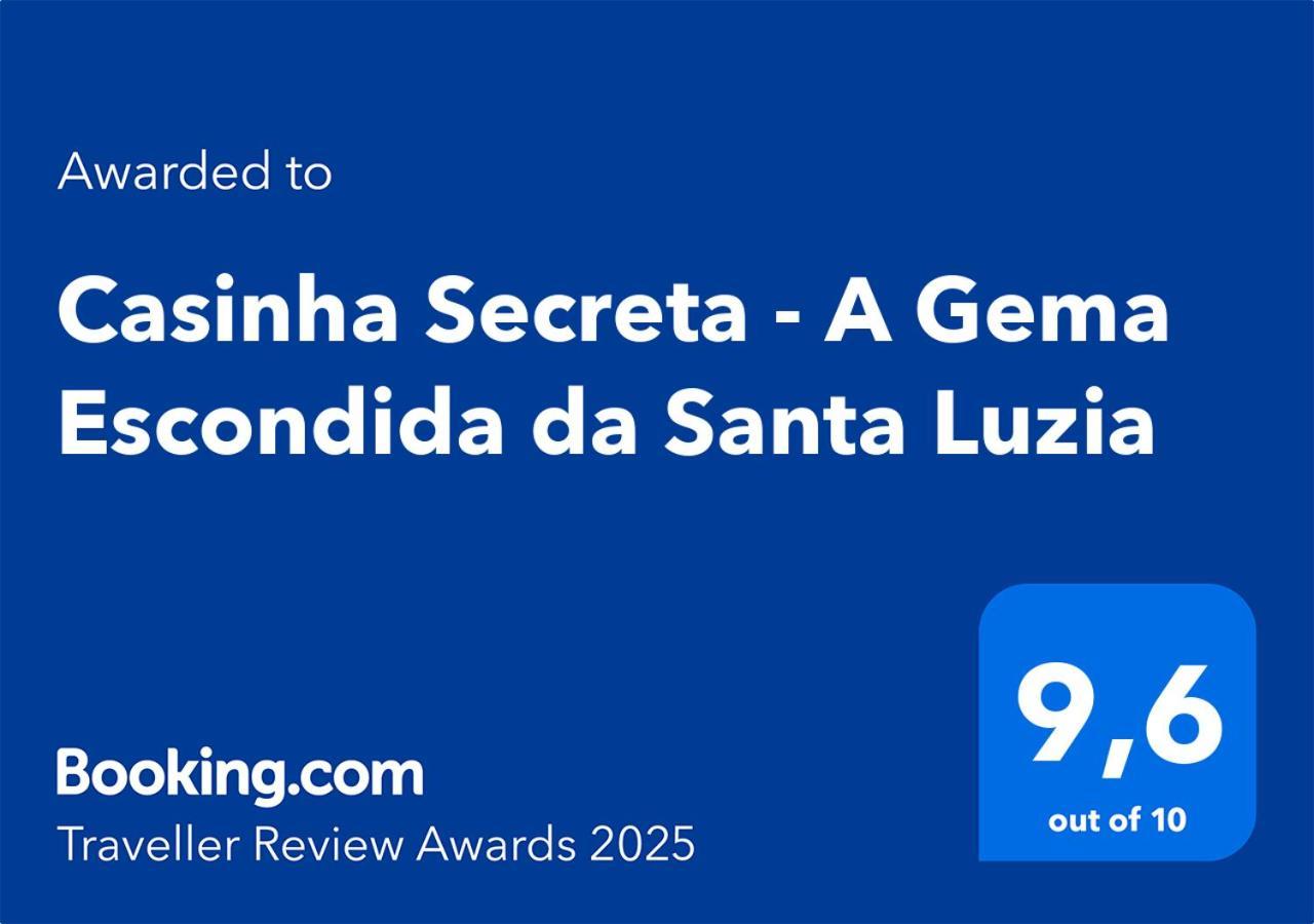 Apartmán Casinha Secreta - A Gema Escondida Da Santa Luzia Santa Luzia  Exteriér fotografie